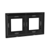 DKC Avanti Темно-Серый Металл Рамка 4 модуля