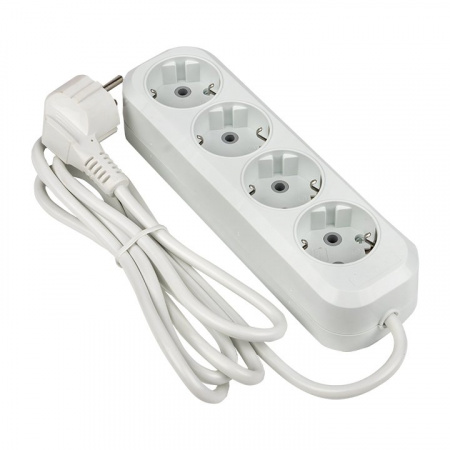 EKF PROxima Удлинитель "Эксперт" 4 гнезда 2 метра 16А/3,5кВт с заземлением ПВС 3х1