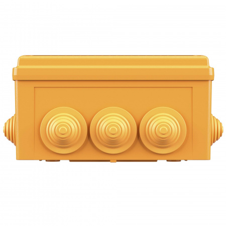 DKC Коробка пластиковая FS с кабельными вводами и клеммниками, IP55, 150х110х70 мм, 4р, 450V, 32A, 10 мм2, нерж.контакт