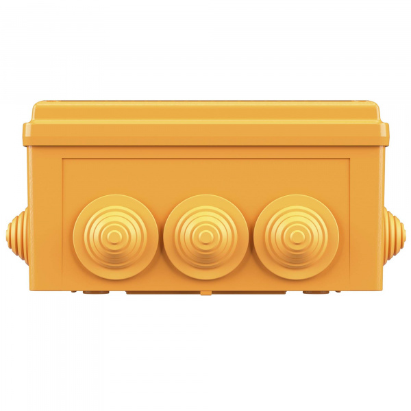 DKC Коробка пластиковая FS с кабельными вводами и клеммниками, IP55, 150х110х70 мм, 4р, 450V, 32A, 10 мм2, нерж.контакт