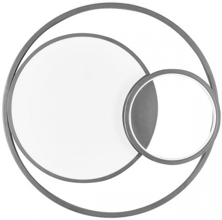 Потолочный светодиодный светильник с регулировкой яркости и цветовой температуры 90254/1 черный Eurosvet Jeremy