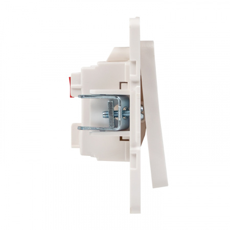 EKF PROxima Стокгольм Белый Выключатель 1-кл, 10А