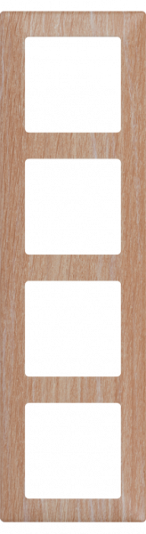 Legrand Valena LIFE Светлое дерево Рамка 4-ая