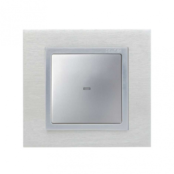 Simon 82 Detail Алюминий Клавиша с пиктограммой