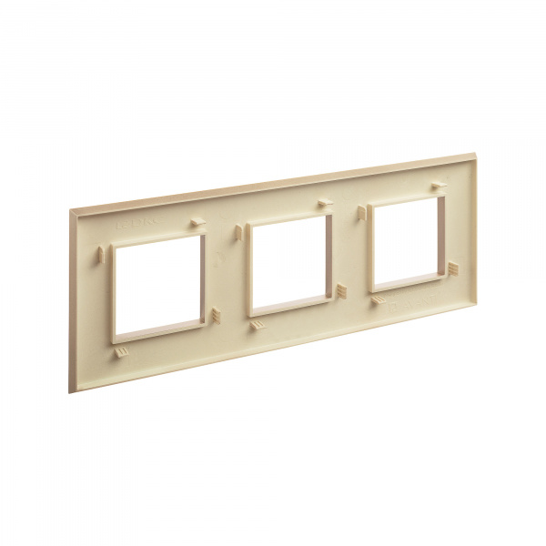 DKC Avanti Кремовый жемчуг Рамка 6 модулей