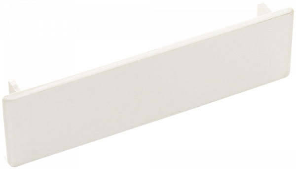 SPL Заглушка торцевая 75х20 мм белая (030300 - SPL - 075002S)