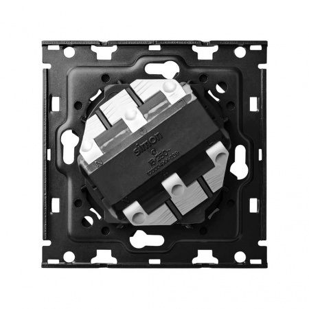 Simon 100 Кит 1 пост механизм 1 розетка Schuko + суппорт