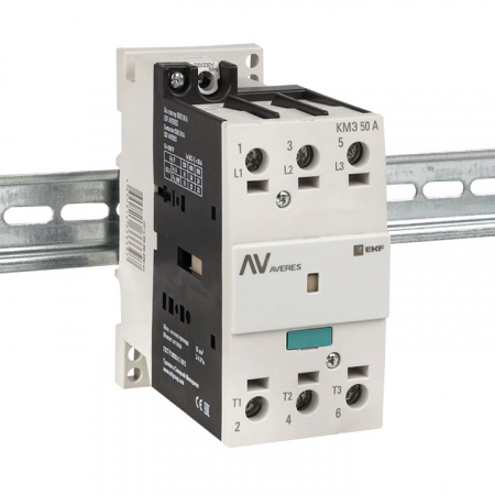 EKF Averes Контактор КМЭ 50А 230В АС