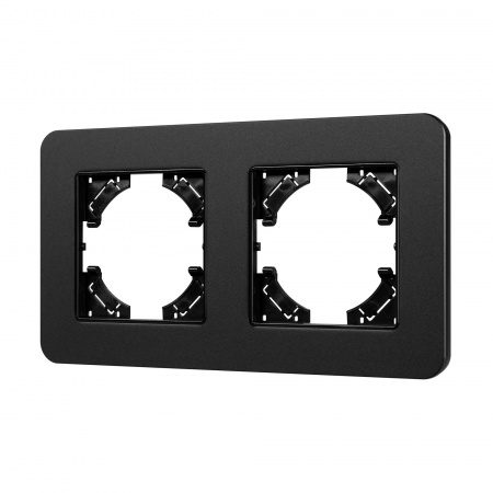 Arlight Рамка алюминиевая FRM-AKIRY-SFAL-2-BK (-)