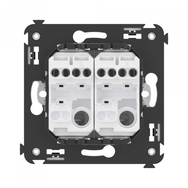 DKC Avanti Белое облако Инвертор двухклавишный