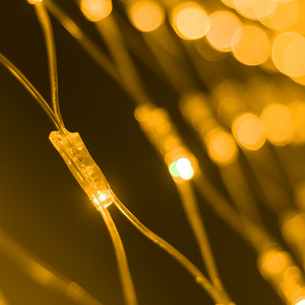 Arlight Светодиодная гирлянда ARD-NETLIGHT-CLASSIC-2000x1500-CLEAR-288LED Yellow (230V, 18W) (Ardecoled, IP65)