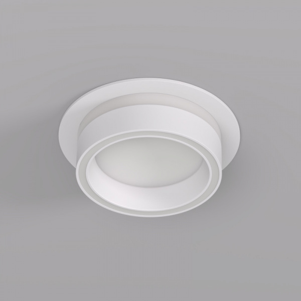 DK2100-WH Встраиваемый светильник NIKO, IP 20, до 15 Вт, GX53, LED, белый, акрил, алюминий