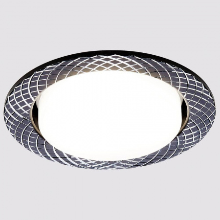 Встраиваемый светильник Ambrella light GX53 Classic G818 BK