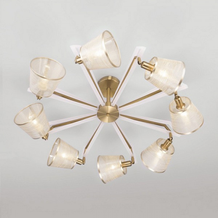 Потолочная люстра 60082/8 золотая бронза Eurosvet Alicante