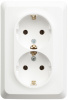 SE Этюд Бел Розетка 2-ая с/з без шторок 16А 250B