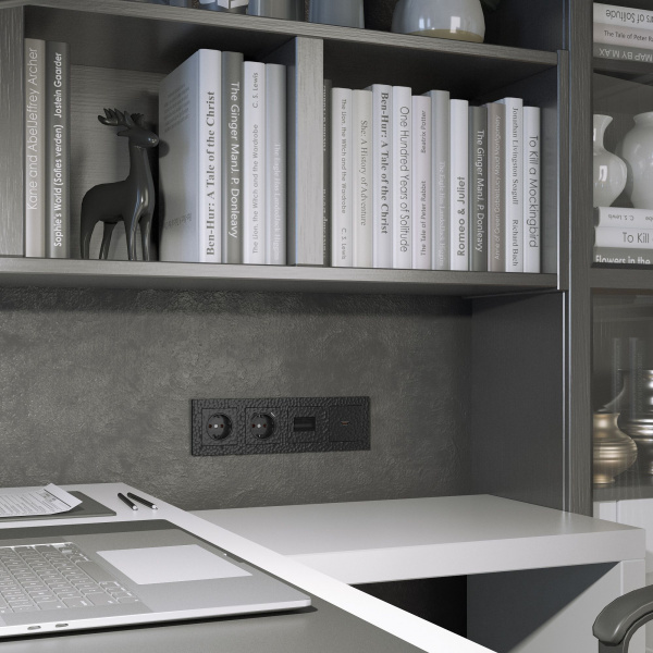 Накладка для розетки HDMI (Hammar черный) W1296008