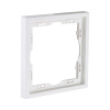 Рамка 1-постовая, белый глянцевый Kollinger Eclipse EC1WG