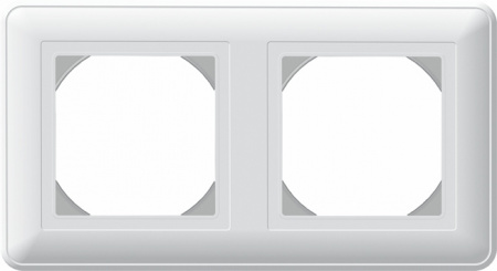 Systeme Electric Wessen 59 Aqua Бел Рамка 2-ая IP44