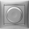 Legrand Valena Classic Алюминий Светорегулятор поворотный универсальный 2-проводный 5-300 Вт