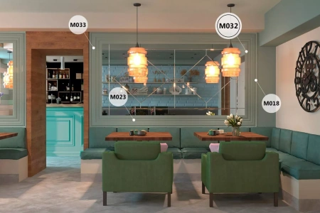 Молдинг MX032, 70х11, 2000мм, Экополимер/20