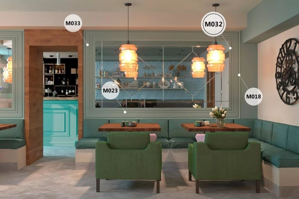 Молдинг MX032, 70х11, 2000мм, Экополимер/20