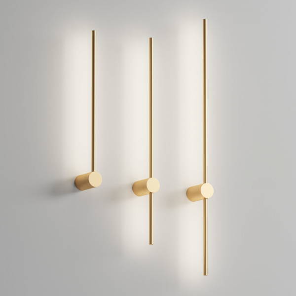 DK5014-SG Бра 1000 мм, 3000К, IP20, 12 Вт, матовое золото