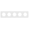 Arlight Рамка стеклянная FRM-OMALI-GS-5-WH (-)