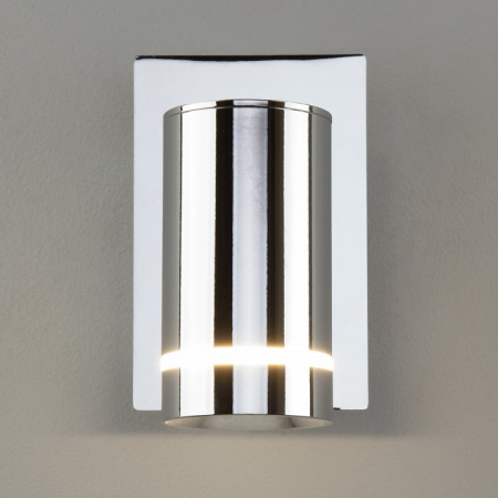 Светодиодный настенный светильник 20064/1 LED хром Eurosvet Stalk