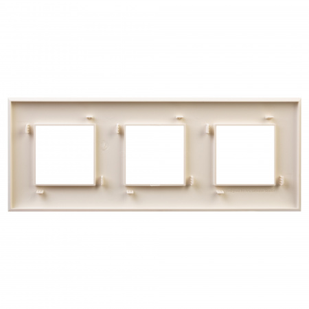 DKC Avanti Ванильная дымка Рамка 6 модулей