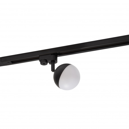 DK6406-BK Трековый светильник IP 20, 7 Вт, LED 3000-4000-6000, черный/белый, пластик