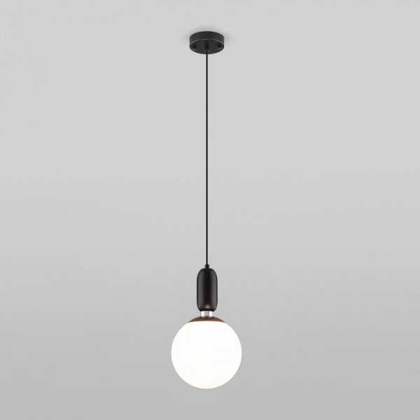 Подвесной светильник с плафоном 50197/1 черный Eurosvet Bubble