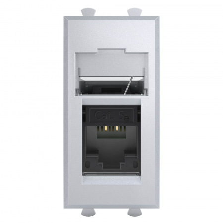 DKC Avanti Закаленная сталь Компьютерная розетка RJ-45  категория 5е 1 модуль