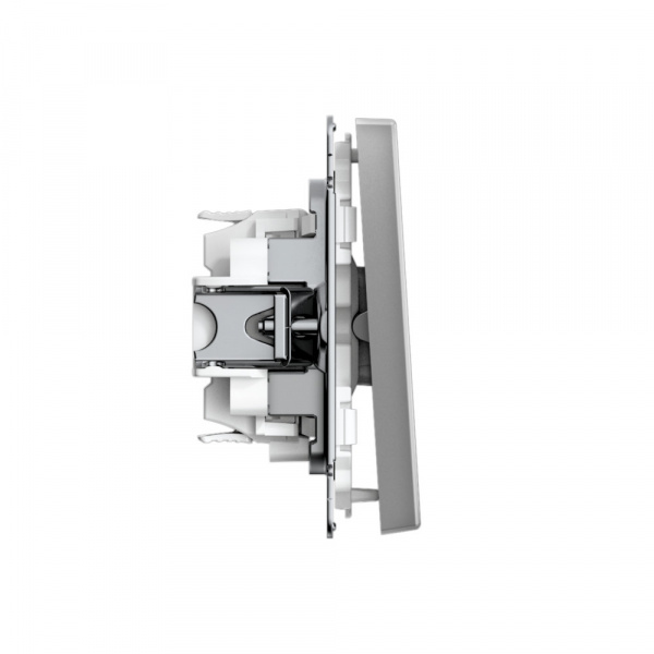 Systeme Electric ArtGallery Сталь Переключатель перекрестный 10АХ, механизм, быстрозажим. клем.