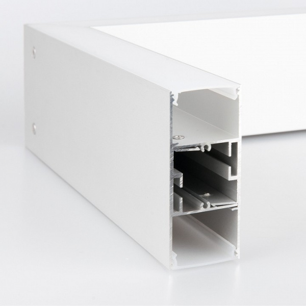 Линейный светодиодный накладной двусторонний светильник 103см 40Вт 3000К матовое серебро 101-100-40-103 Elektrostandard Grand a041468