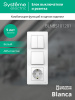 SE Blanca внутр Бел Блок:Розетка з/к шт 16А, 250В+выкл 1кл.+выкл 2кл.