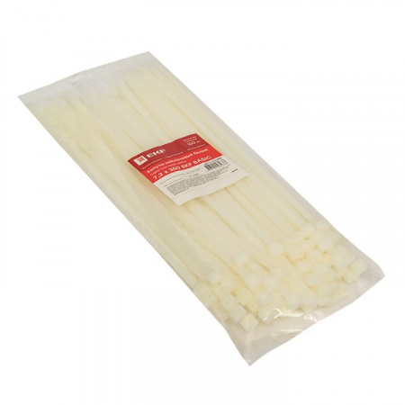 EKF Basic Хомут нейлоновый (7,2х350) (100шт.)