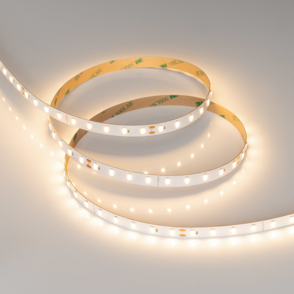 Arlight Лента ULTRA-C72-10mm 24V Warm3000 (7.2 W/m, IP20, 5630, 5m) (высок.эфф.200 лм/Вт)