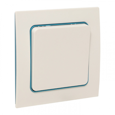 EKF PROxima Стокгольм Белый Выключатель 1-кл, 10А, винт.клеммы