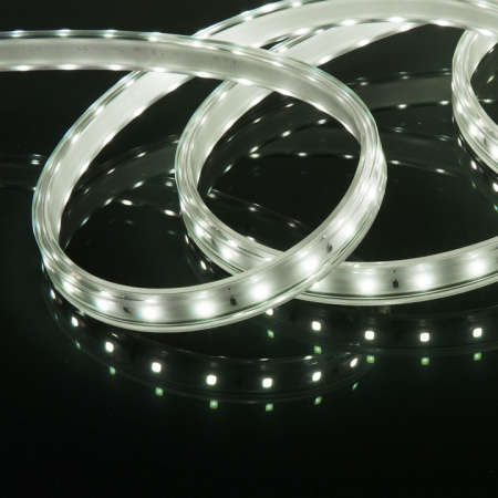 Светодиодная лента Лента светодиодная 220V 8W 60Led 2835 IP65 холодный белый, 50 м Elektrostandard LS014 220V a053638 Светодиодная лента Лента светодиодная 220V 8W 60Led 2835 IP65 холодный белый, 50 м Elektrostandard LS014 220V a053638