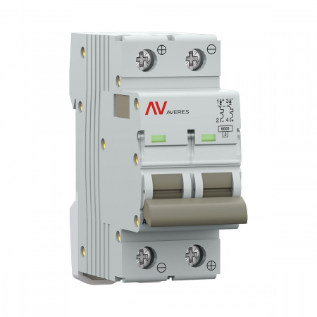 EKF Averes Автоматический выключатель AV-6 DC 2P 13A (C) 6kA