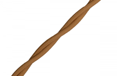 BIRONI Капучино матовый Витой провод 3*0,75 50м