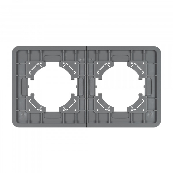 Arlight Рамка стеклянная FRM-OMALI-SFGS-2-GR (-)