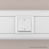 DKC Avanti Белое облако Выключатель 16A 2 модуля