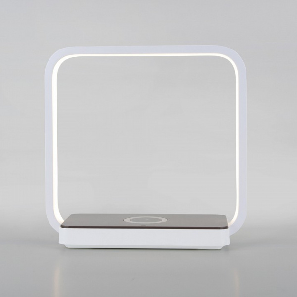 Светодиодная настольная лампа 80502/1 коричневый Eurosvet Frame