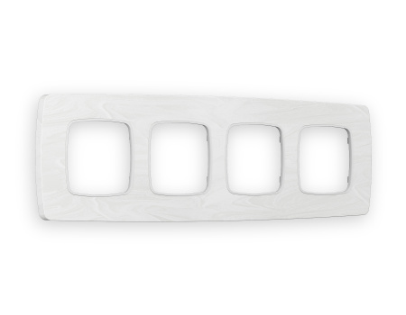 Рамка OMEGA Opera (Белый мрамор) 4-ая OF940104