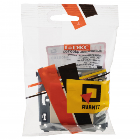 DKC Avanti Ванильная дымка Выключатель одноклавишный