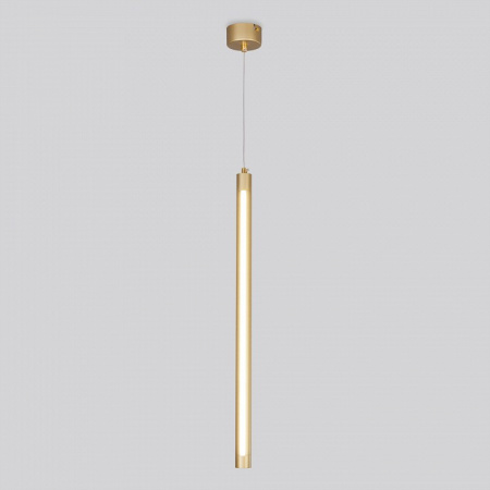 Подвесной светильник 50189/1 LED матовое золото Eurosvet Strong
