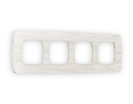 Рамка OMEGA Opera (Бежевый мрамор) 4-ая OF940304