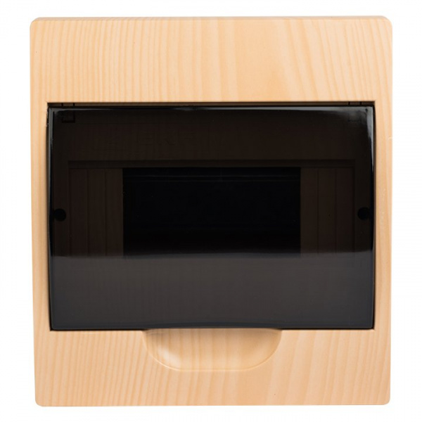 EKF PROxima Щит распределительный навесной ЩРН-П- 8 светлое дерево IP41