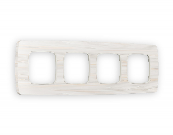 Рамка OMEGA Opera (Бежевый мрамор) 4-ая OF940304